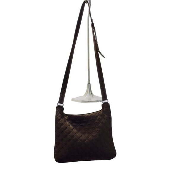 VERA BRADLEY Quilted Crossbody Bag With Adjustable Strap & Multi Pockets Brown - Picture 2 of 14